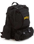 Модульный рюкзак с нашивкой МВД (Черный)