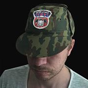 Армейская кепка принт Спецназ ГРУ (Камуфляж)