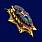 Знак в бархатистом футляре Звезда ВДВ  8