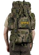 Тактический вместительный рюкзак с эмблемой Военно-морской флот (Камуфляжный паттерн)