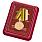 Медаль 50 лет Главному организационно-мобилизационному управлению Генерального штаба в наградной коробке с удостоверением в комплекте 1